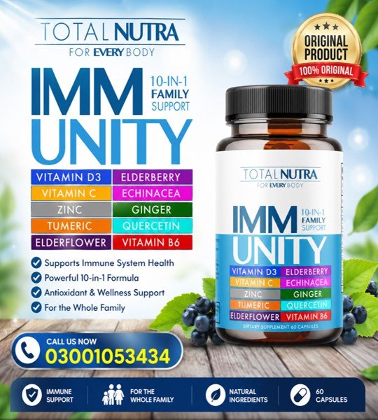 10-In-1 Immunity Family Support Capsules in Pakistan
