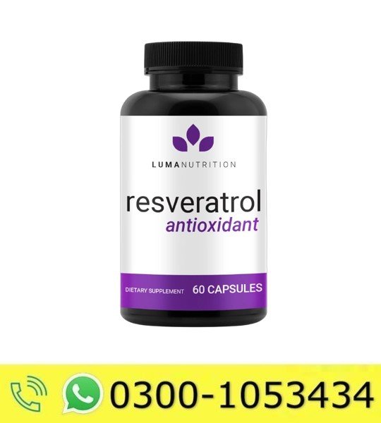 Luma Nutrition High Purity Resveratrol Capsules Price in Pakistan