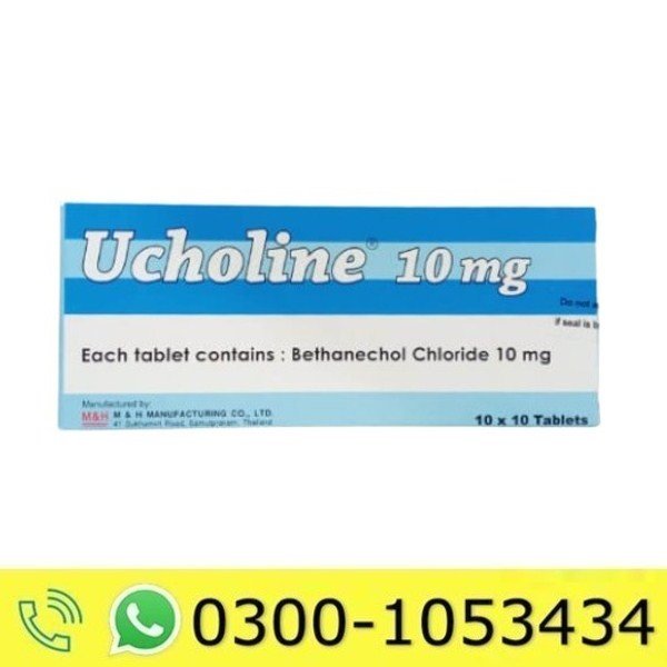 Ucholine (Bethanechol Chloride) Tablets 10mg In Pakistan