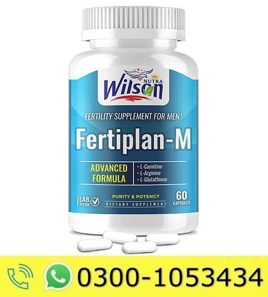 Wilson Nutra Fertiplan-M Fertility Supplements For Men In Pakistan