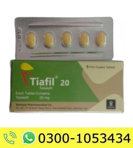 Tiafil 20mg Tablets in Pakistan