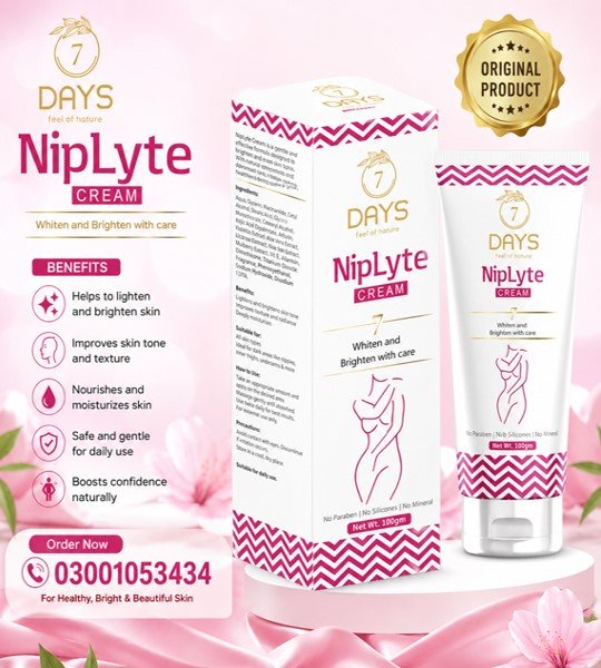 7 Days Organic Niplyte Cream in Pakistan
