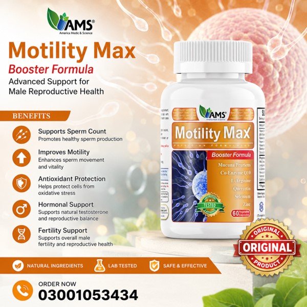 AMS Motility Max Capsules in Pakistan