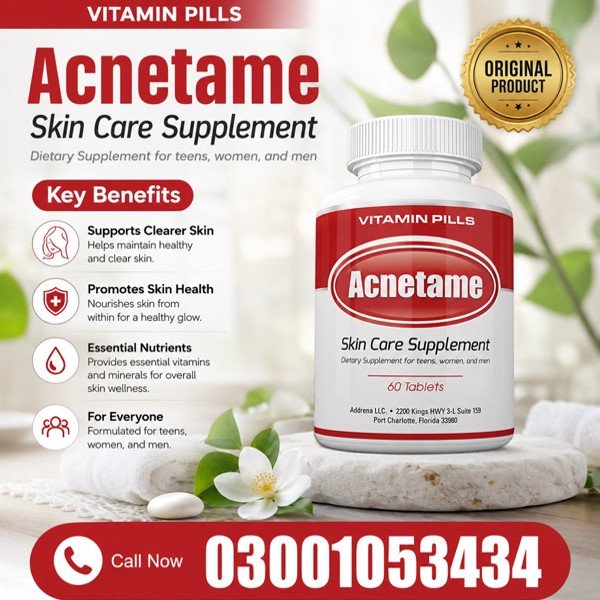 Acnetame Skin Care Tablets in Pakistan