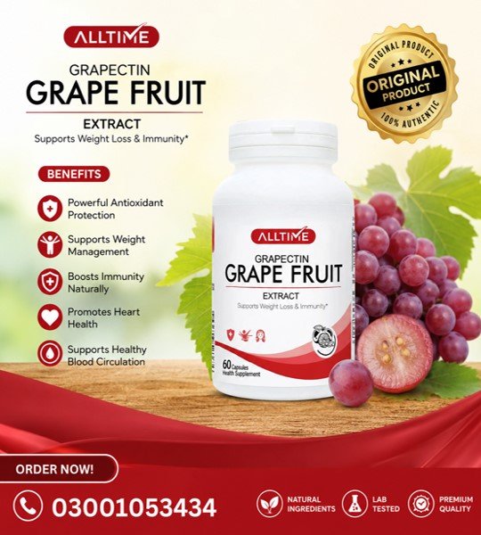 AllTime Grapectin Grape Fruit Extract Capsules in Pakistan