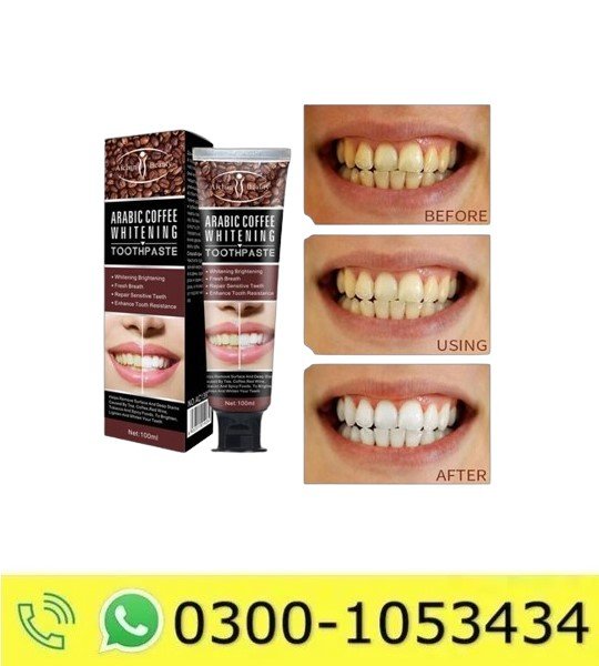 Arabic Coffee Whitening Toothpaste Price in Pakistan