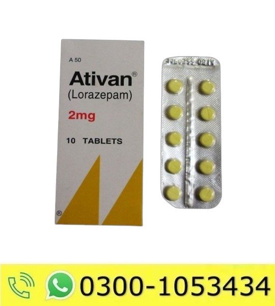 Ativan 2mg Price in Pakistan