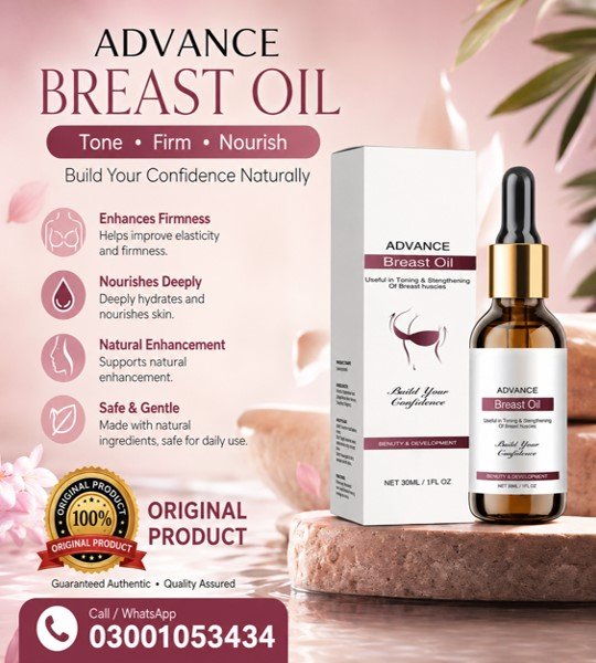 Best Oil for Breast Enlargement in Pakistan