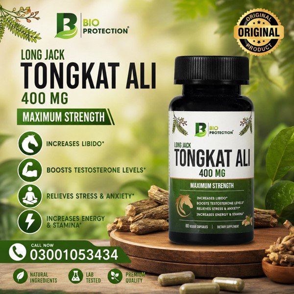 Bio Protection Tongkat Ali 400 Mg Capsules in Pakistan
