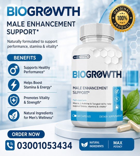Biogrowth Male Pills in Pakistan