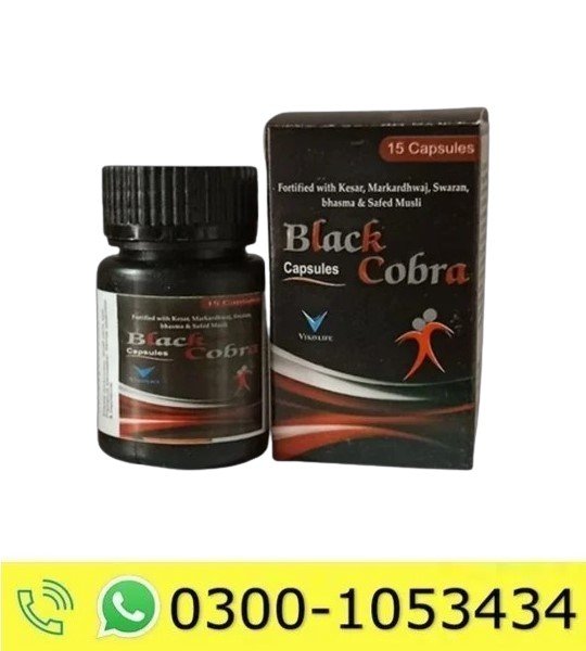 Black Cobra Capsules Price in Pakistan