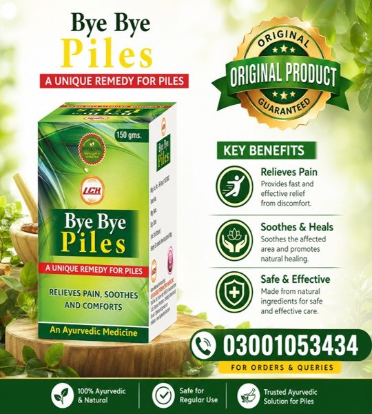 Bye Bye Piles in Pakistan