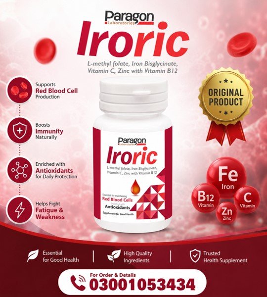 Contains Iroric Tablets in Pakistan