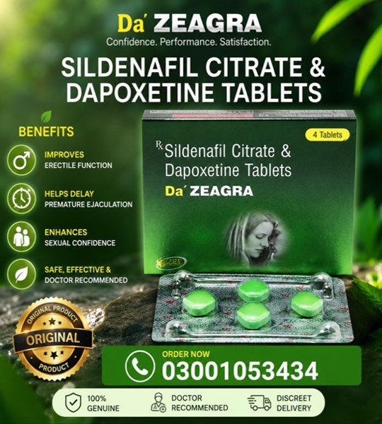 Da Zeagra Tablets in Pakistan