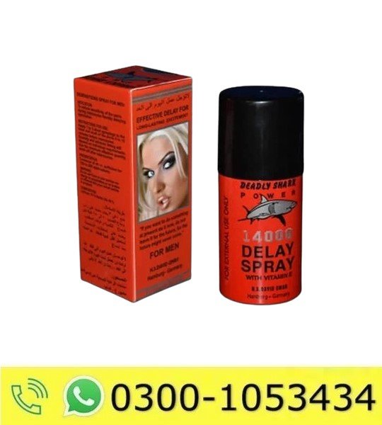 Deadly Shark Power 14000 Delay Spray Price in Pakistan