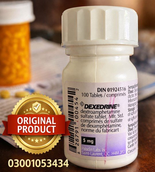 Dexedrine Dextroamphetamine Sulfate 5mg Tablets in Pakistan