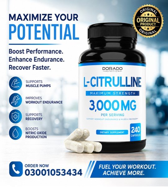 Dorado Nutrition L-Citrulline Capsules in Pakistan