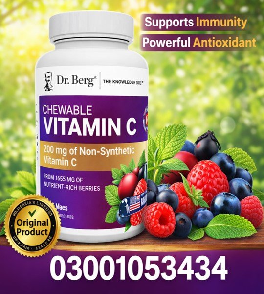 Dr. Berg Chewable Vitamin C Complex Wafers in Pakistan