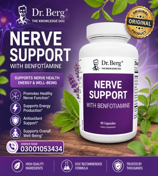 Dr. Berg Nerve Support with Benfotiamine Capsule in Pakistan