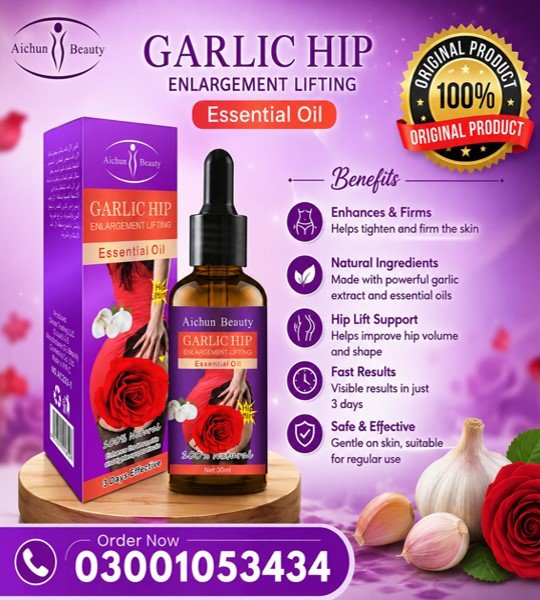 Garlic Hip Enlargement Lifting Oil in Pakistan