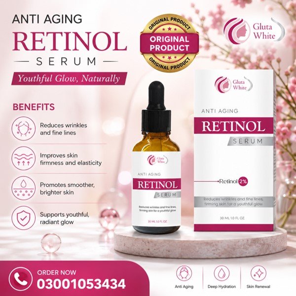 Gluta White Anti Aging Retinol Serum in Pakistan