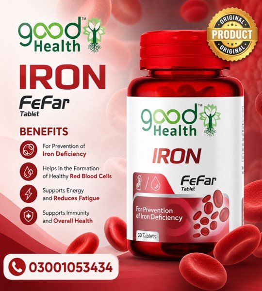 Good Health Fefar Iron Tablets in Pakistan