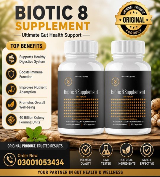 GreatValue Labs Biotic 8 Supplement in Pakistan