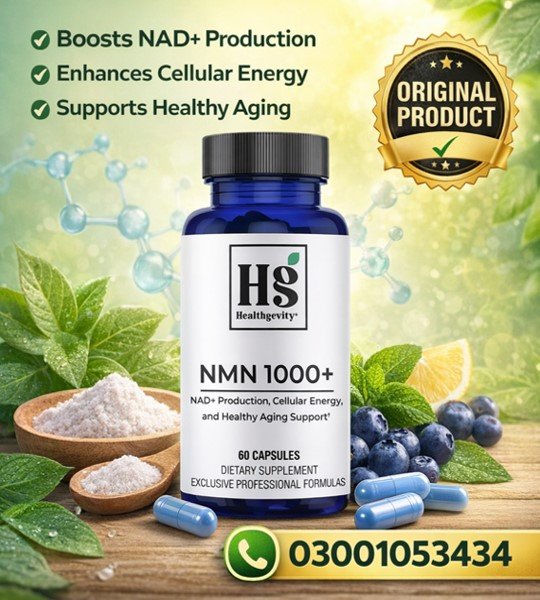 Healthgevity NMN 1000+ Capsules in Pakistan