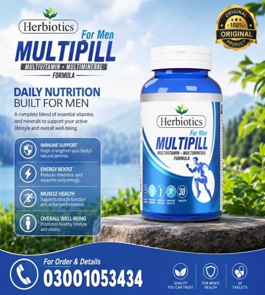 Herbiotics Multipill for Men in Pakistan
