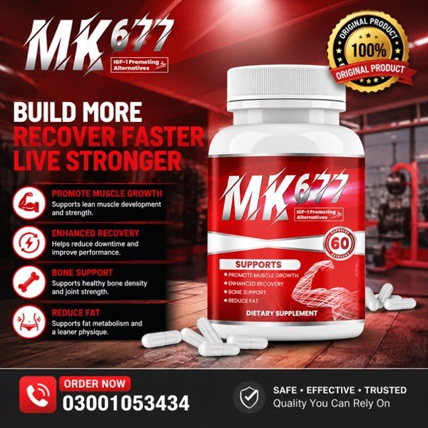 Ibutamoren Mk-677 Capsules in Pakistan