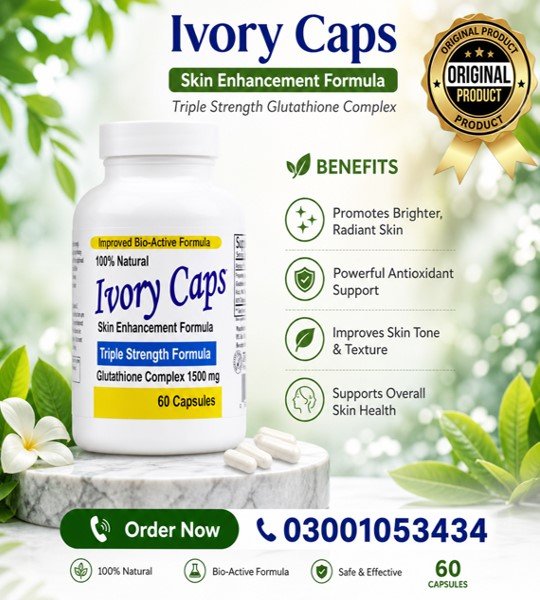 Ivory Caps Vitamin C Capsule in Pakistan