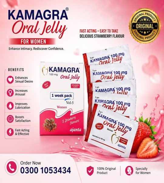 Kamagra Jelly for Women in Pakistan