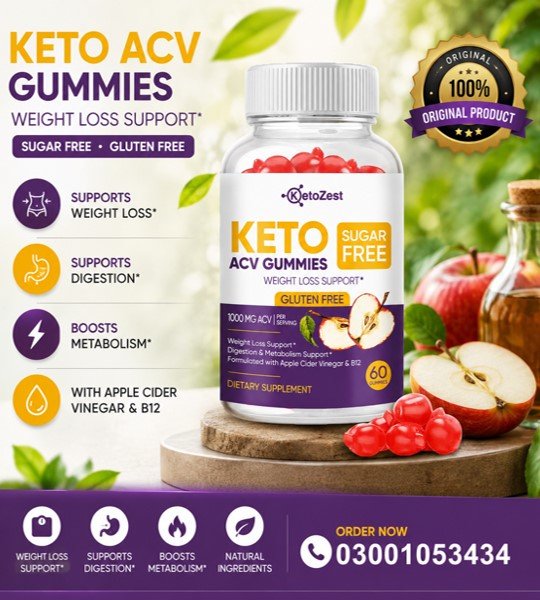 Keto ACV Gummies in Pakistan