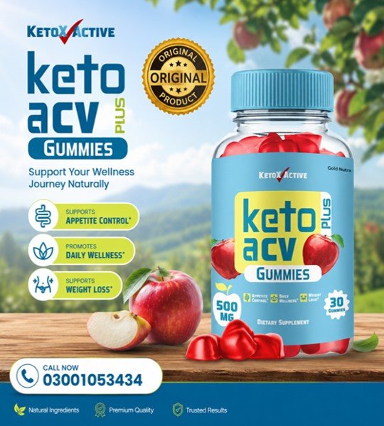 Keto X Active Keto + ACV Gummies in Pakistan