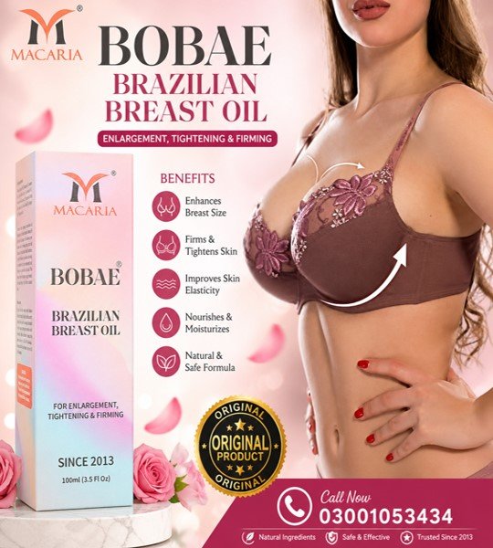Macaria Bobae Brazilian Breast Oil in Pakistan