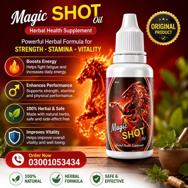 Magic Shot Oil for Men in Pakistan