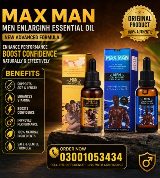 Maxman Enlarging Oil in Pakistan
