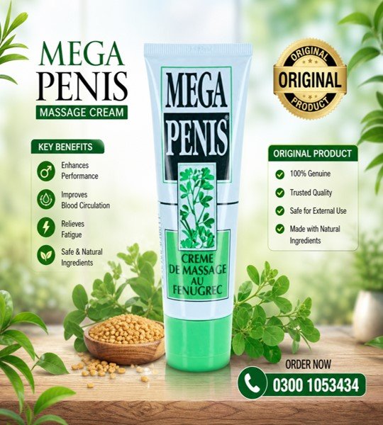 Mega Penis Cream in Pakistan