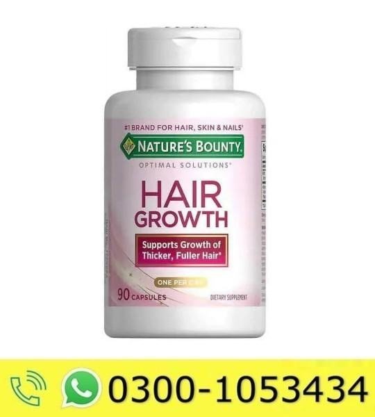 Nature's Bounty Optimal Solutions Hair Growth Capsules in Pakistan