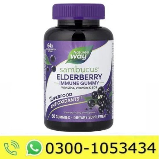 Nature's Way Sambucus Elderberry Immune Gummies in Pakistan