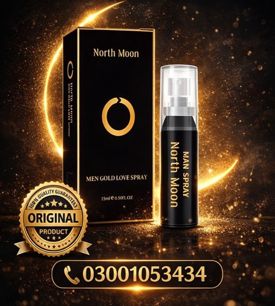 North Moon Men Gold Love Spray in Pakistan