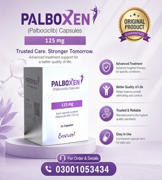 Palboxen 125mg Capsules in Pakistan