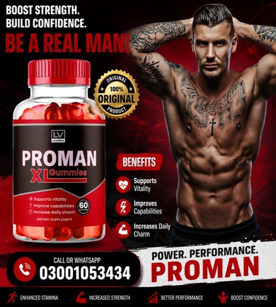 Proman Xl Gummies in Pakistan