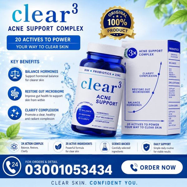 SMNutrition Clear Skin Acne Capsules in Pakistan