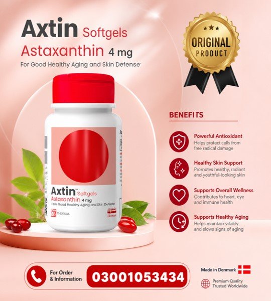 Scotmann's Axtin 4mg 20 Softgels in Pakistan