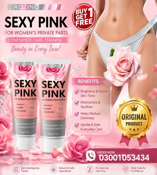 Sexy Pink Whitening Cream in Pakistan