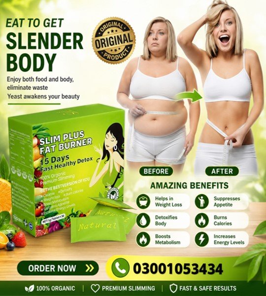 Slim Plus Fat Burner 15 Days in Pakistan