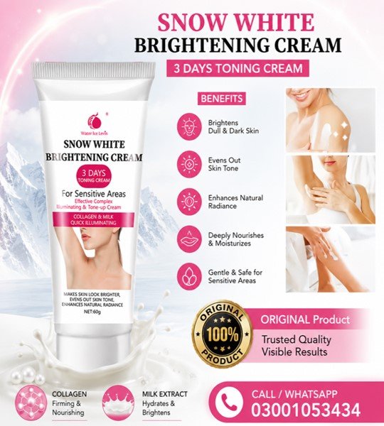 Snow White Brightening Cream in Pakistan