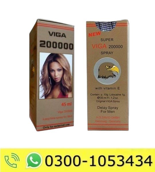 Super Viga 200000 Delay Spray Price in Pakistan