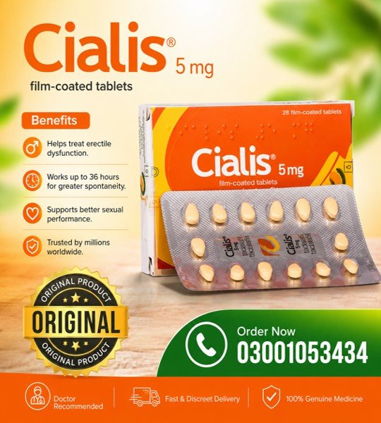 Tadalafil 5mg Tablet in Pakistan
